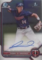 2022 Bowman Chrome - Danny De Andrade #CPA-DDE
