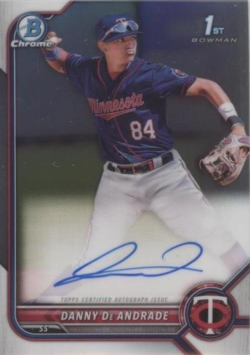 2022 Bowman Chrome - Danny De Andrade #CPA-DDE