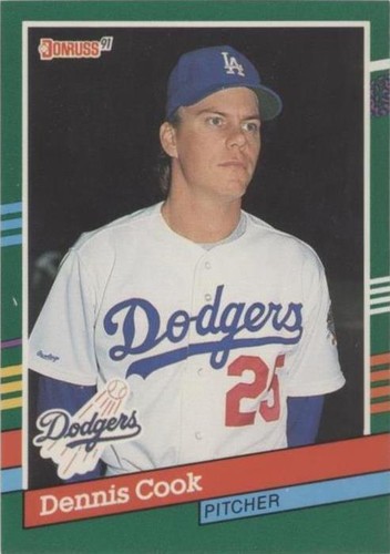 1991 Donruss - Dennis Cook #657