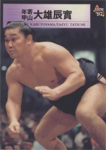 1997 BBM Sumo Modern - Toshiyori Kabutoyama #87