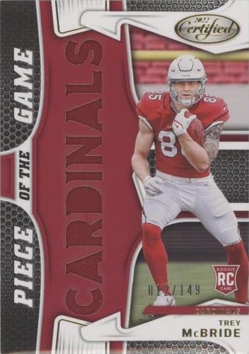 2022 Panini Certified Trey McBride #PG-TM