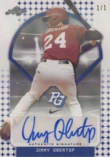 2018 Leaf Perfect Game National Showcase - Jimmy Obertop #BA-JO1