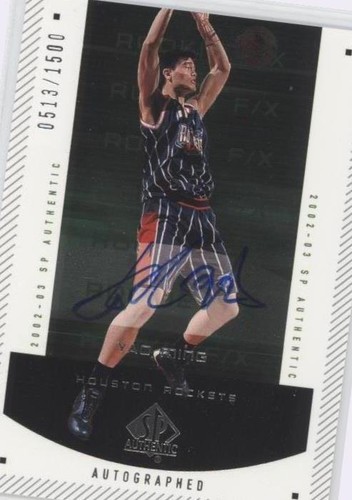 2002-03 SP Authentic - Yao Ming #143