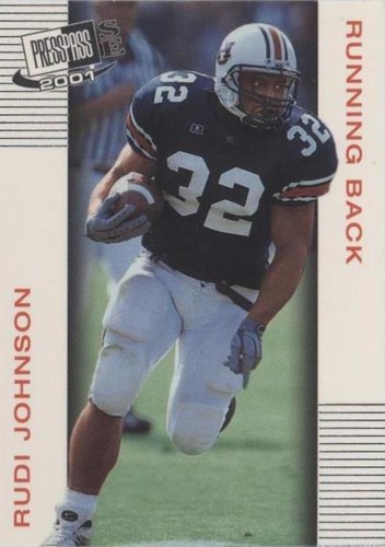 2001 Press Pass SE Rudi Johnson #20