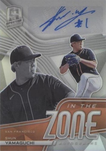 2021 Panini Spectra - Shun Yamaguchi #ITZ-SY