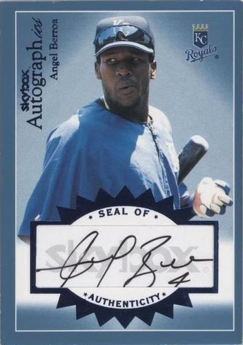 2004 Skybox Autographics - Angel Berroa #A-AB