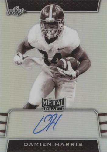 2019 Leaf Metal Draft Damien Harris #SV-DH1