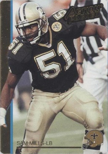 1992 Action Packed Sam Mills #174
