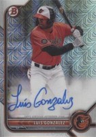 2022 Bowman Chrome - Luis Gonzalez #BCMA-LG