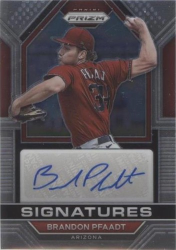 2020 Bowman Draft Brandon Pfaadt 1st Chrome Auto /499