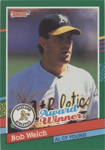 1991 Donruss - Bob Welch #727