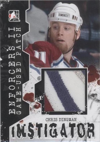 2013-14 In the Game Enforcers II - Chris Dingman #IM-07