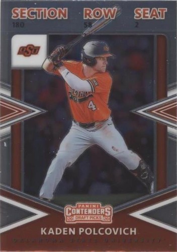 2020 Panini Elite Extra Edition - Kaden Polcovich #CT-KP