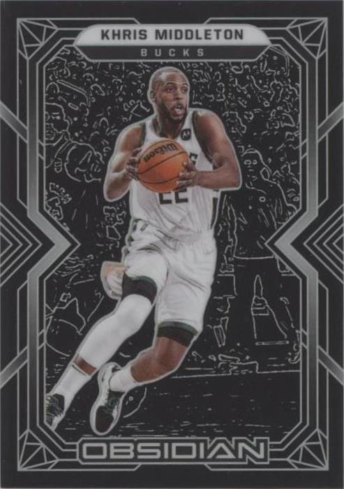 2021-22 Panini Obsidian - Khris Middleton #124 for sale | eBay