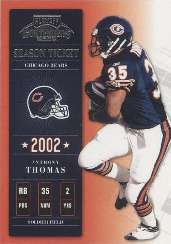 2002 Playoff Contenders Anthony Thomas #65