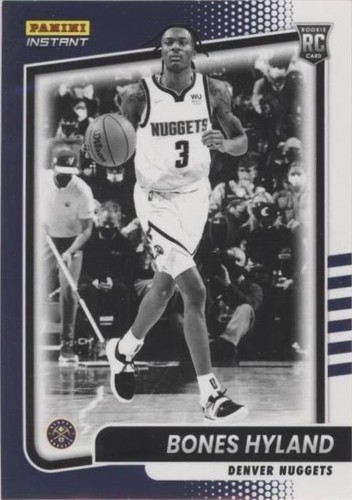 2021-22 Panini Instant NBA Donruss Signature Bones Hyland 2021-22 Panini Instant NBA Donruss Signature Bones Hyland