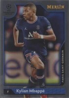 2021-22 Topps Merlin Collection Chrome UCL Kylian Mbappé #100