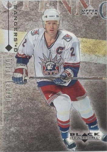 1998-99 Upper Deck Black Diamond - Brian Leetch #56