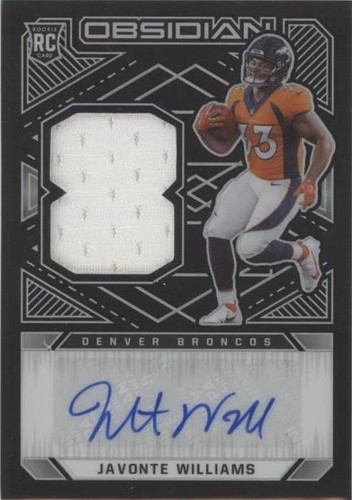 2021 Panini Obsidian Javonte Williams #225
