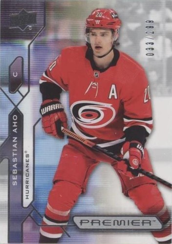 2021-22 Upper Deck Premier - Sebastian Aho #35