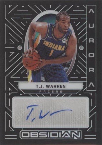 2021-22 Panini Obsidian - T.J. Warren #AUR-TJW