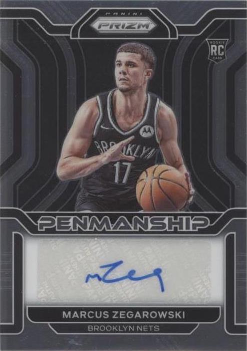 2021-22 Panini Prizm - Marcus Zegarowski #RP-MZE