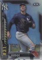 2016 Bowman - Aaron Judge #BTP-31