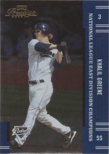2005 Playoff Prestige - Khalil Greene #74