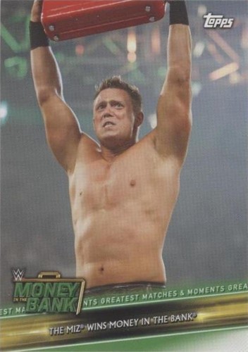 2019 Topps WWE Money in the Bank - The Miz #GMM-6