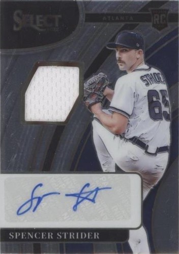 2022 Panini Select - Spencer Strider #RJA-SS
