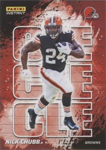 2021 Panini Instant NFL Nick Chubb #MC8