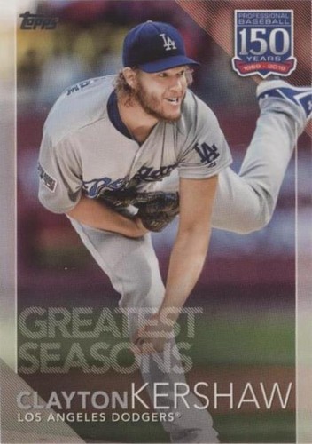 2019 Topps - Clayton Kershaw #150-121