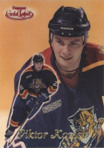 1999-00 Topps Gold Label - Viktor Kozlov #84