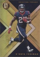 2018 Panini Gold Standard D'onta Foreman #38