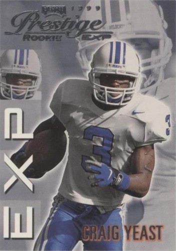1999 Playoff Prestige EXP Craig Yeast #EX15