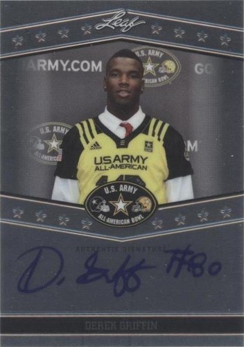 2013 Leaf Metal Draft Derek Griffin #ATA-DG2
