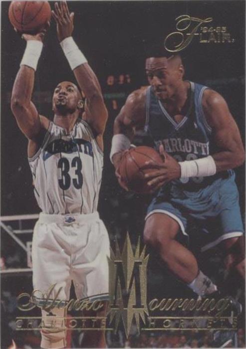 1994 - 95 Flair - Alonzo Mourning #18