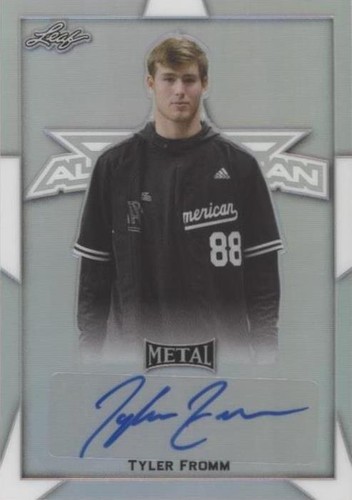 2019 Leaf Metal U.S. Army All-American Bowl Tyler Fromm #BA-TF1