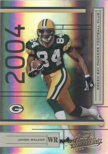 2004 Playoff Absolute Memorabilia Javon Walker #54