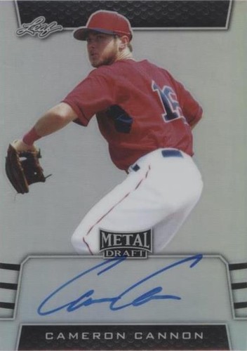 2019 Leaf Metal Draft - Cameron Cannon #BA-CC2