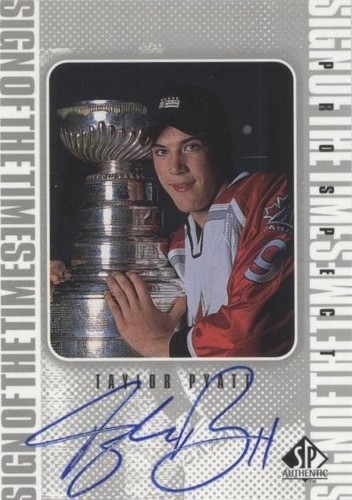 1998-99 SP Authentic - Taylor Pyatt #TP