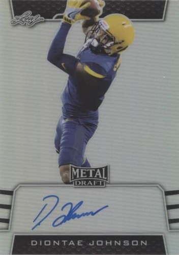 2019 Leaf Metal Draft Diontae Johnson #BA-DJ2