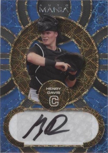 2023 Wild Card Auto Mania - Henry Davis #AM-C17