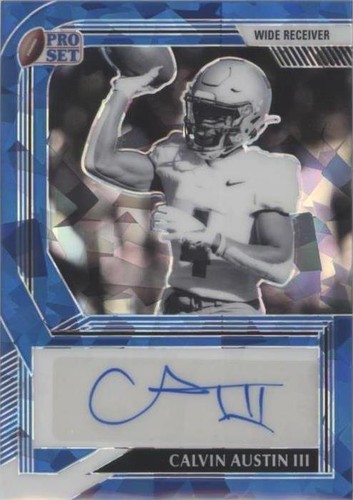 2022 Leaf Pro Set Metal Calvin Austin III #BW-CA1