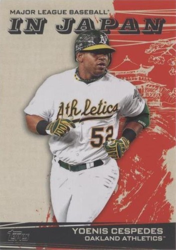 2021 Topps Japan Edition - Yoenis Cespedes #MIJ-12
