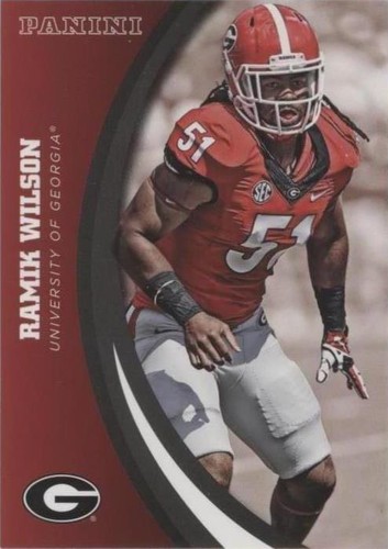 2015 Panini Georgia Bulldogs Ramik Wilson #3