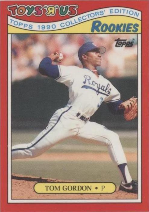 1990 Topps Toys R Us Rookies - Tom Gordon #12