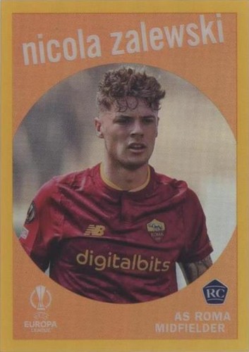 2022-23 Topps Chrome UEFA Club Competitions Nicola Zalewski #59-3