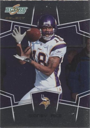2008 Score Select Sidney Rice #175