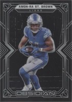 2022 Panini Obsidian Amon-Ra St. Brown #38